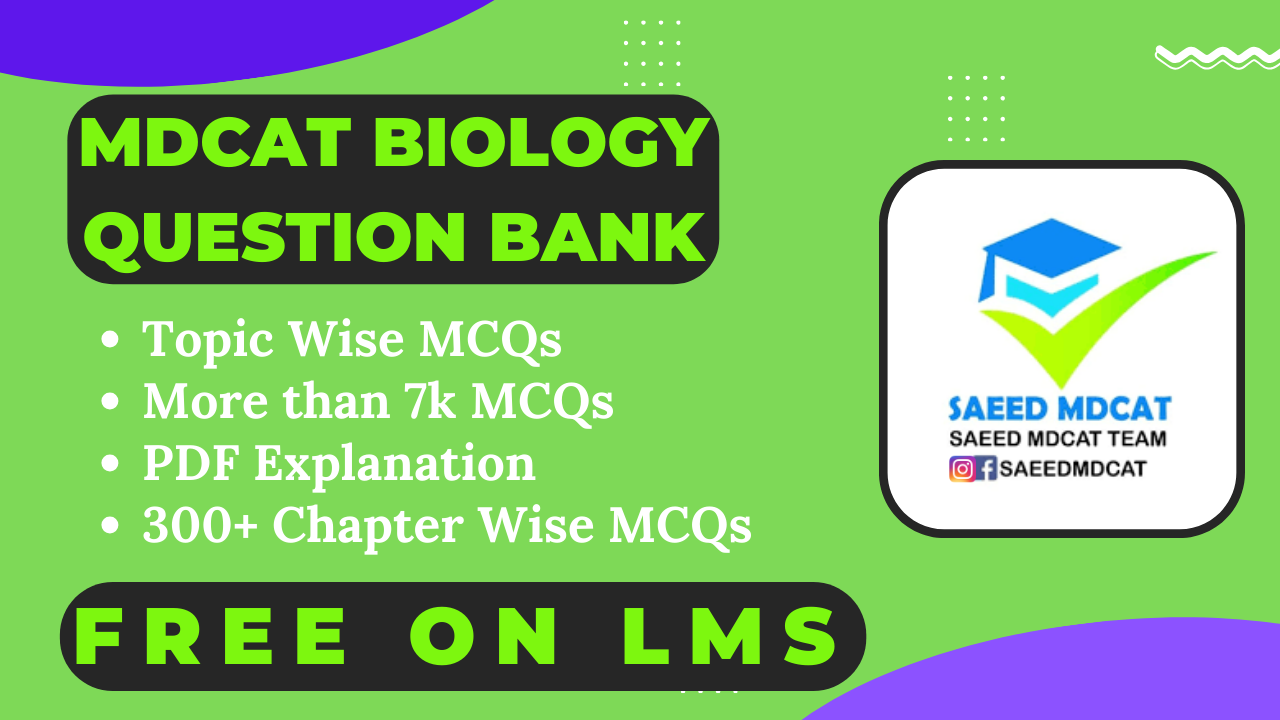 BIOLOGY MDCAT Question Bank